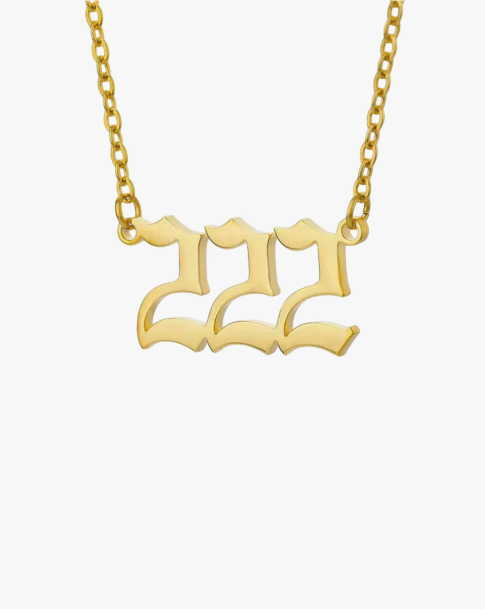 Angel Number Necklace