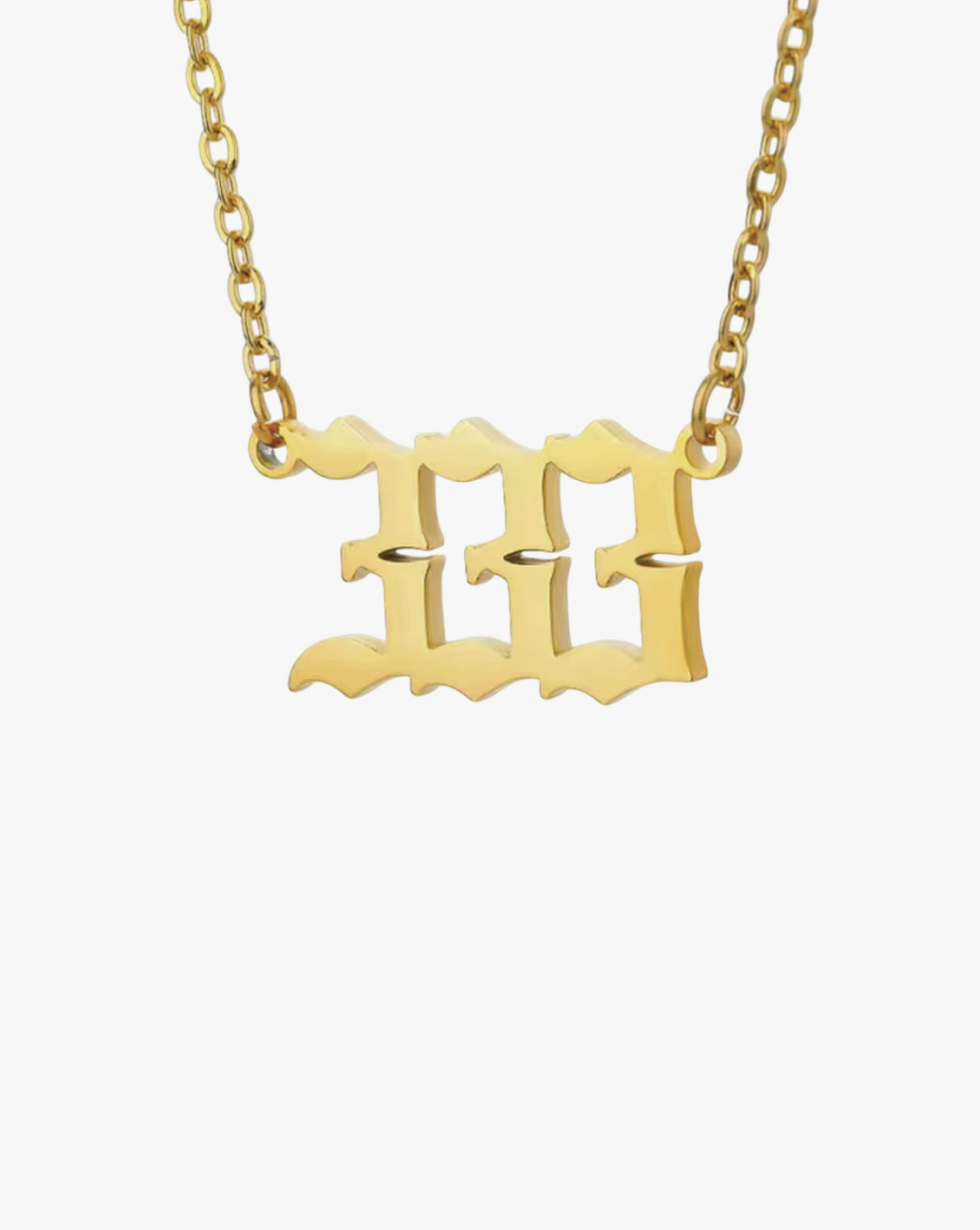 Angel Number Necklace