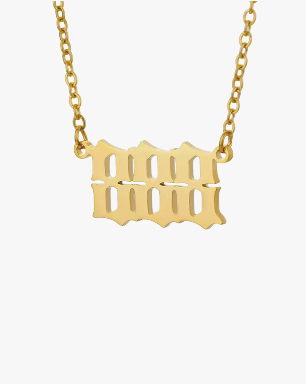 Angel Number Necklace