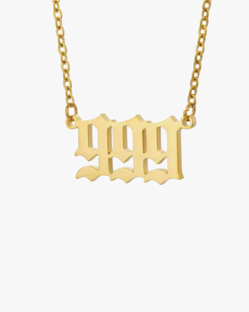 Angel Number Necklace