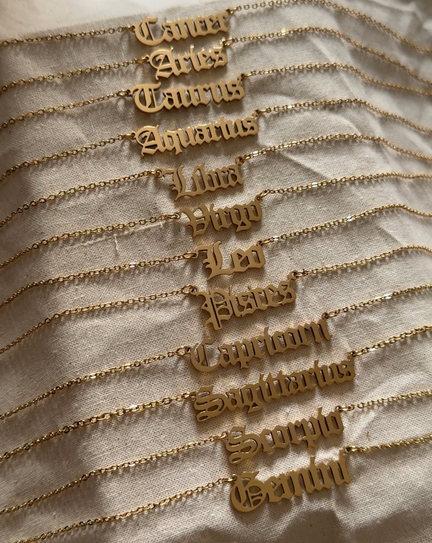 Zodiac Necklace