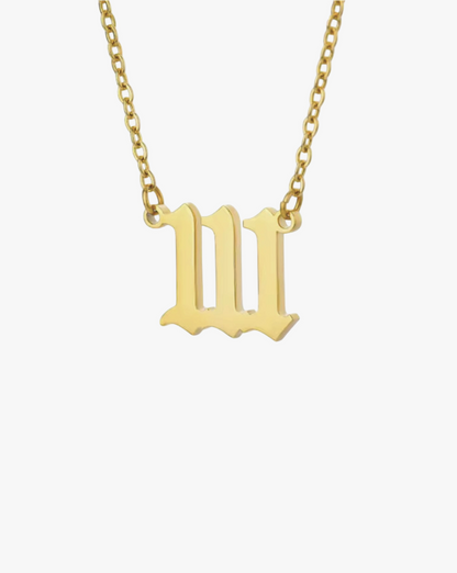 Angel Number Necklace