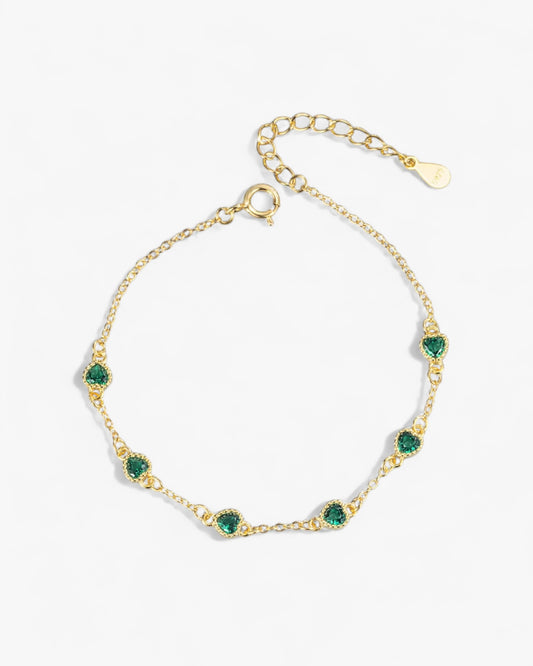 Evelyn Heart Bracelet