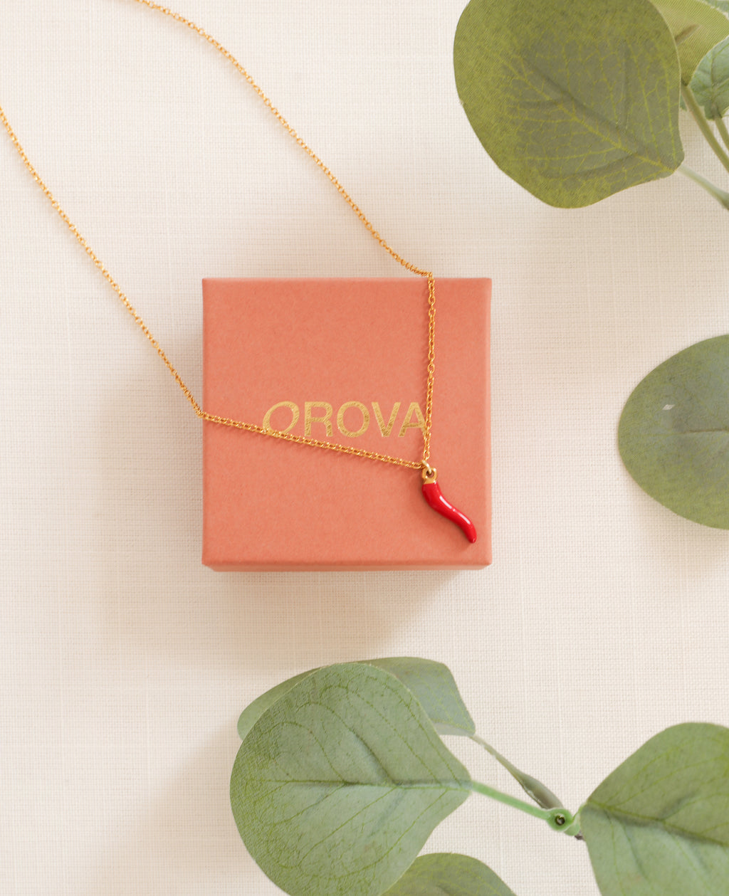 Italian Horn Necklace