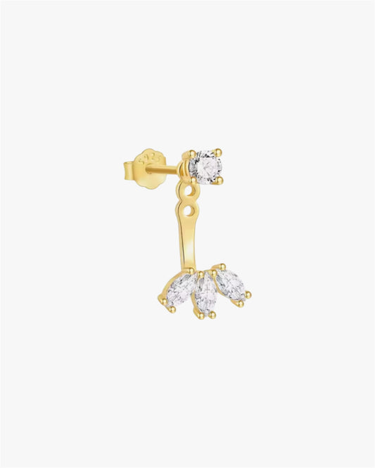 Adjustable Lotus Pavé Stud