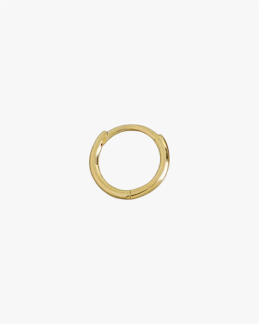 Small Plain Hoops