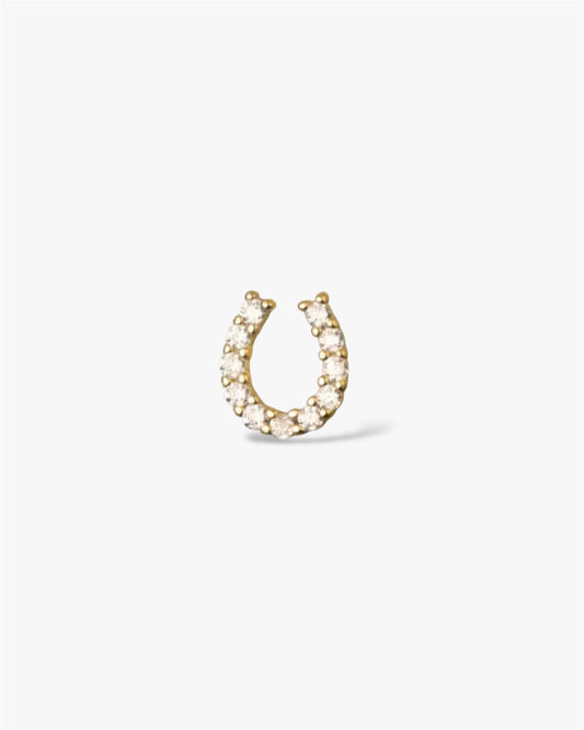 Lucky Shoe Pavé Studs