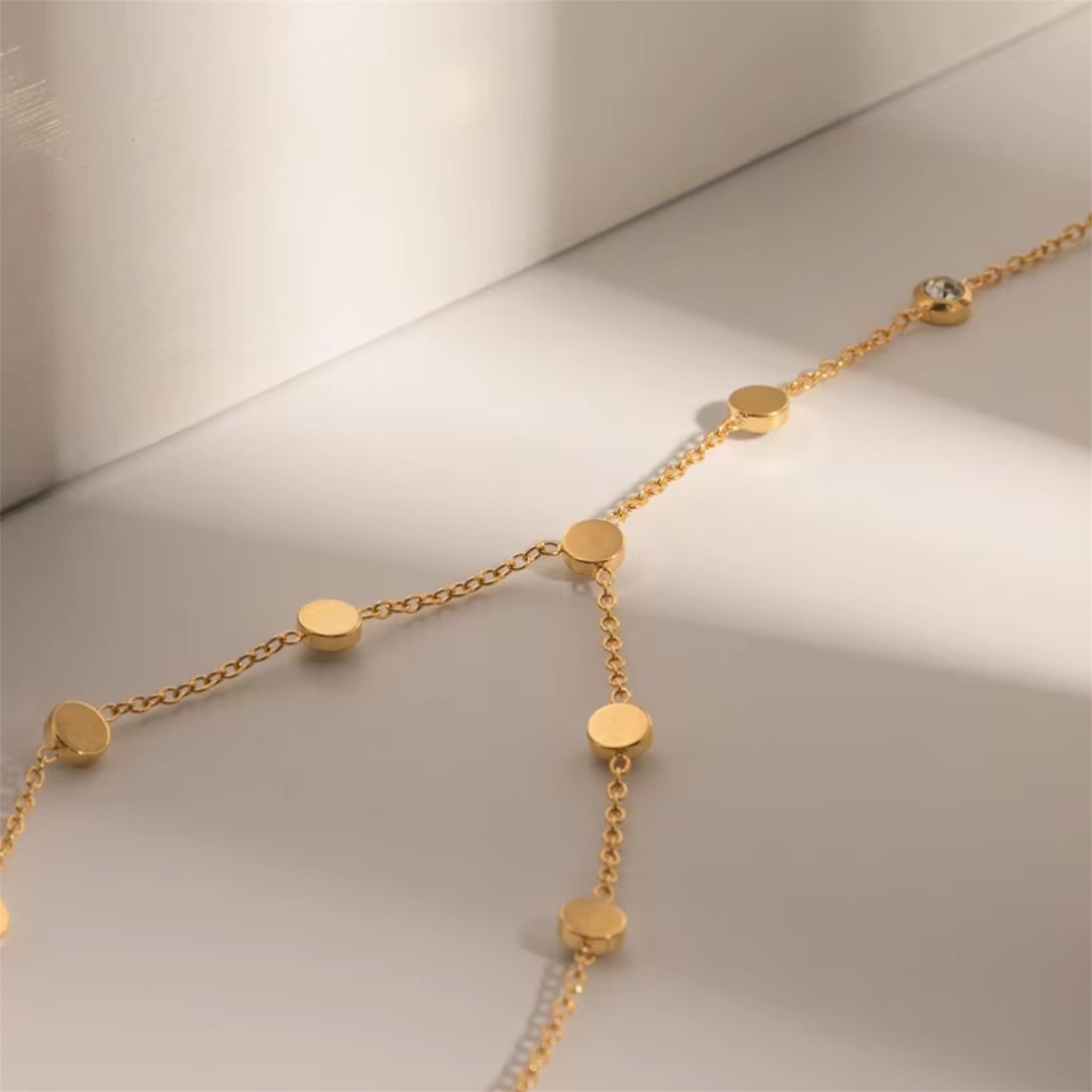 Ophelia Gemstone Long Necklace