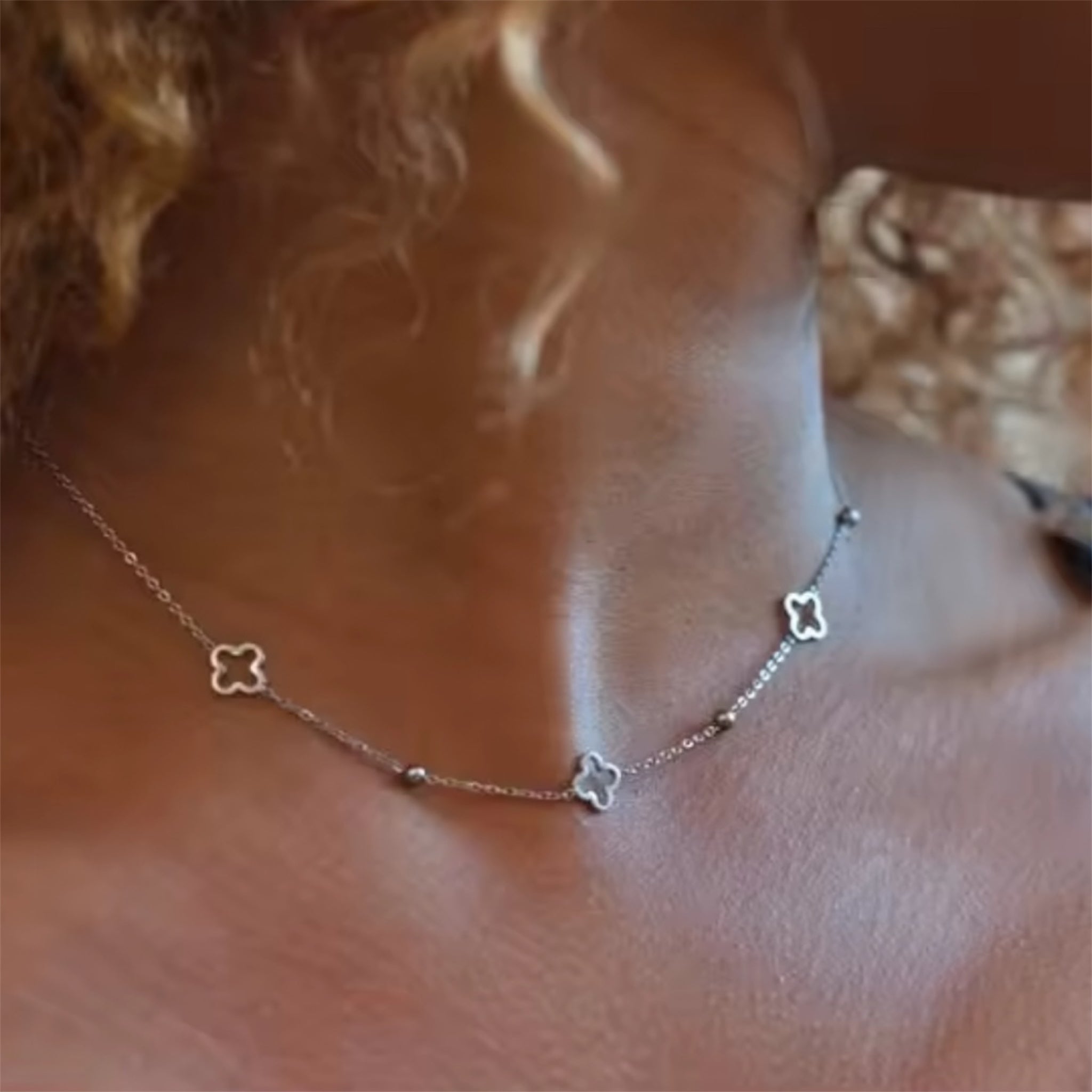 Clover Short Necklace