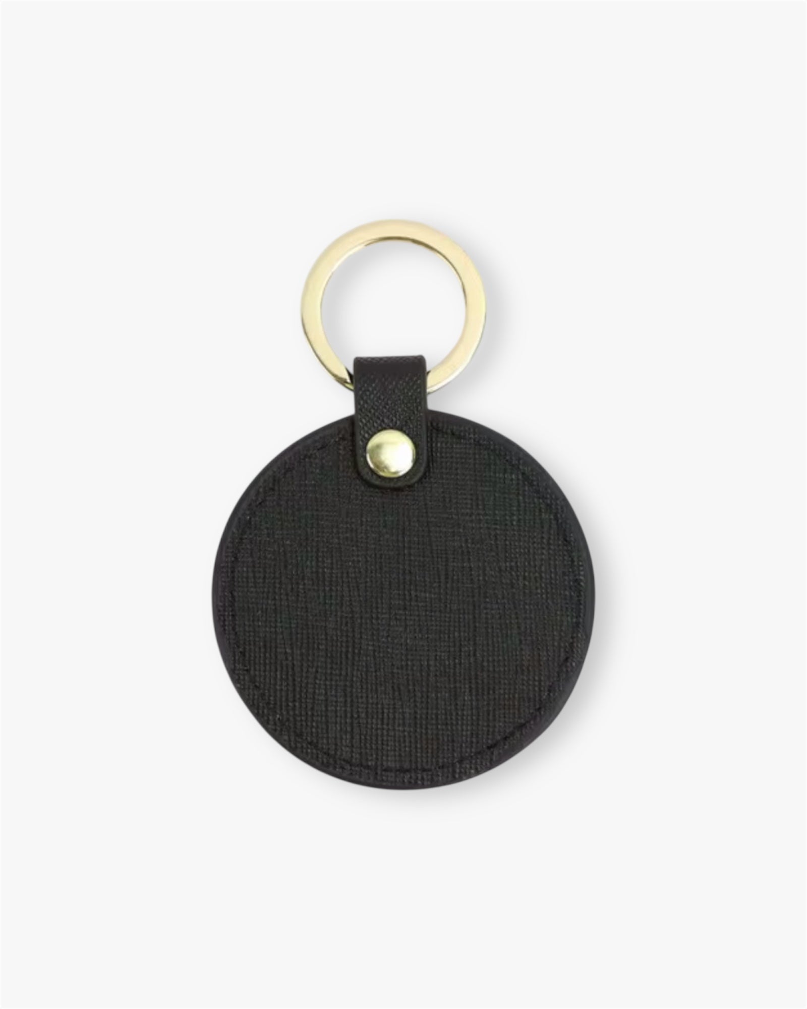 Saffiano Leather Keyring