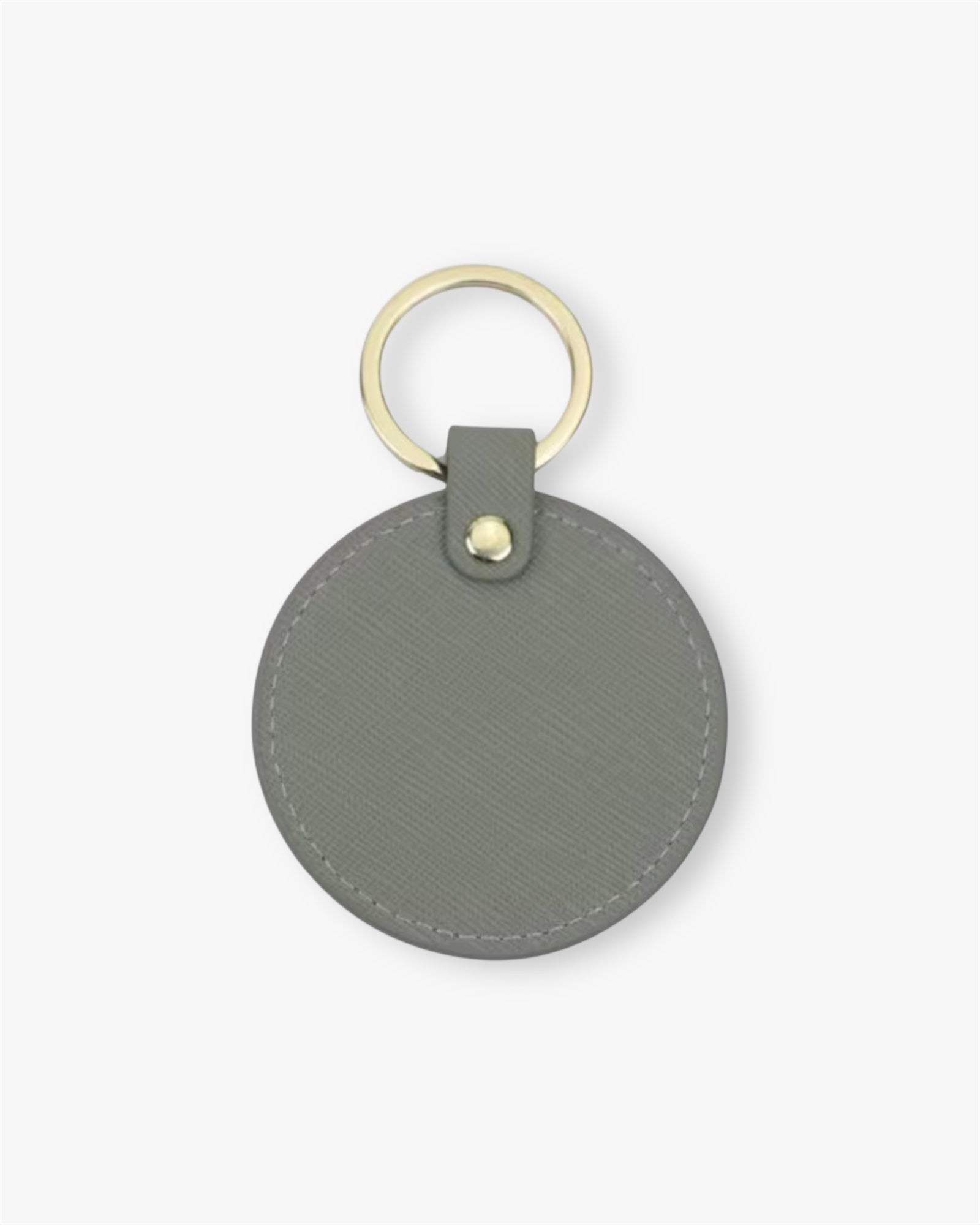 Saffiano Leather Keyring