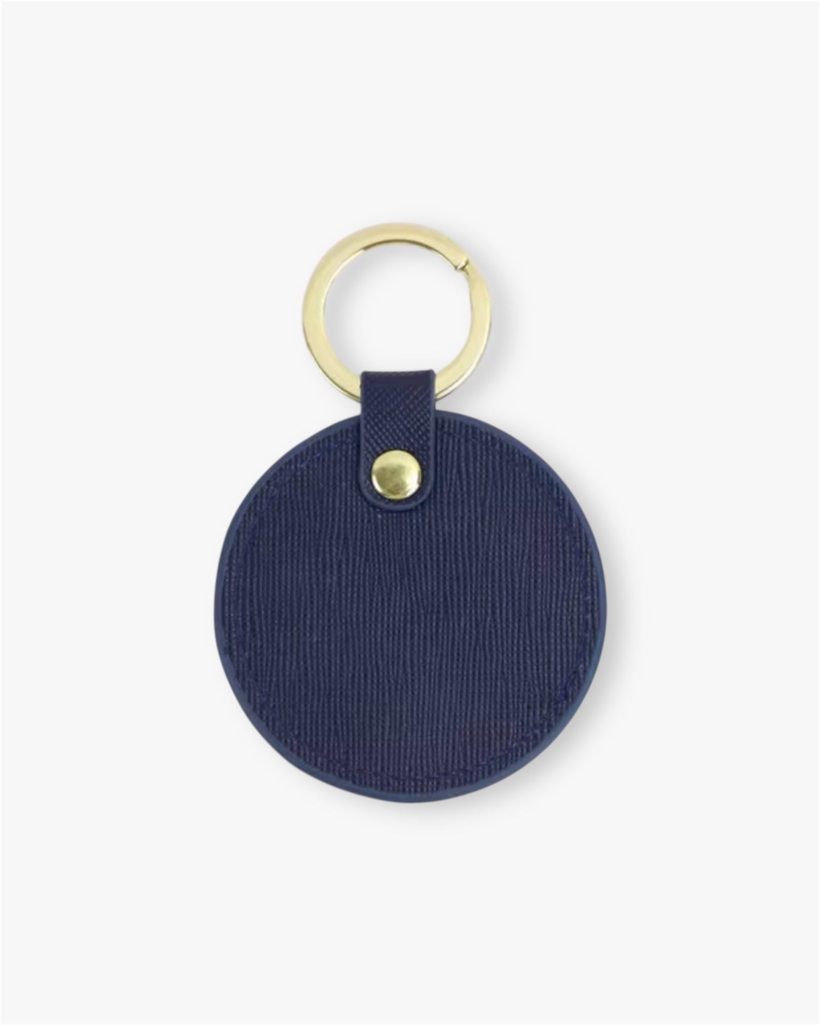Saffiano Leather Keyring