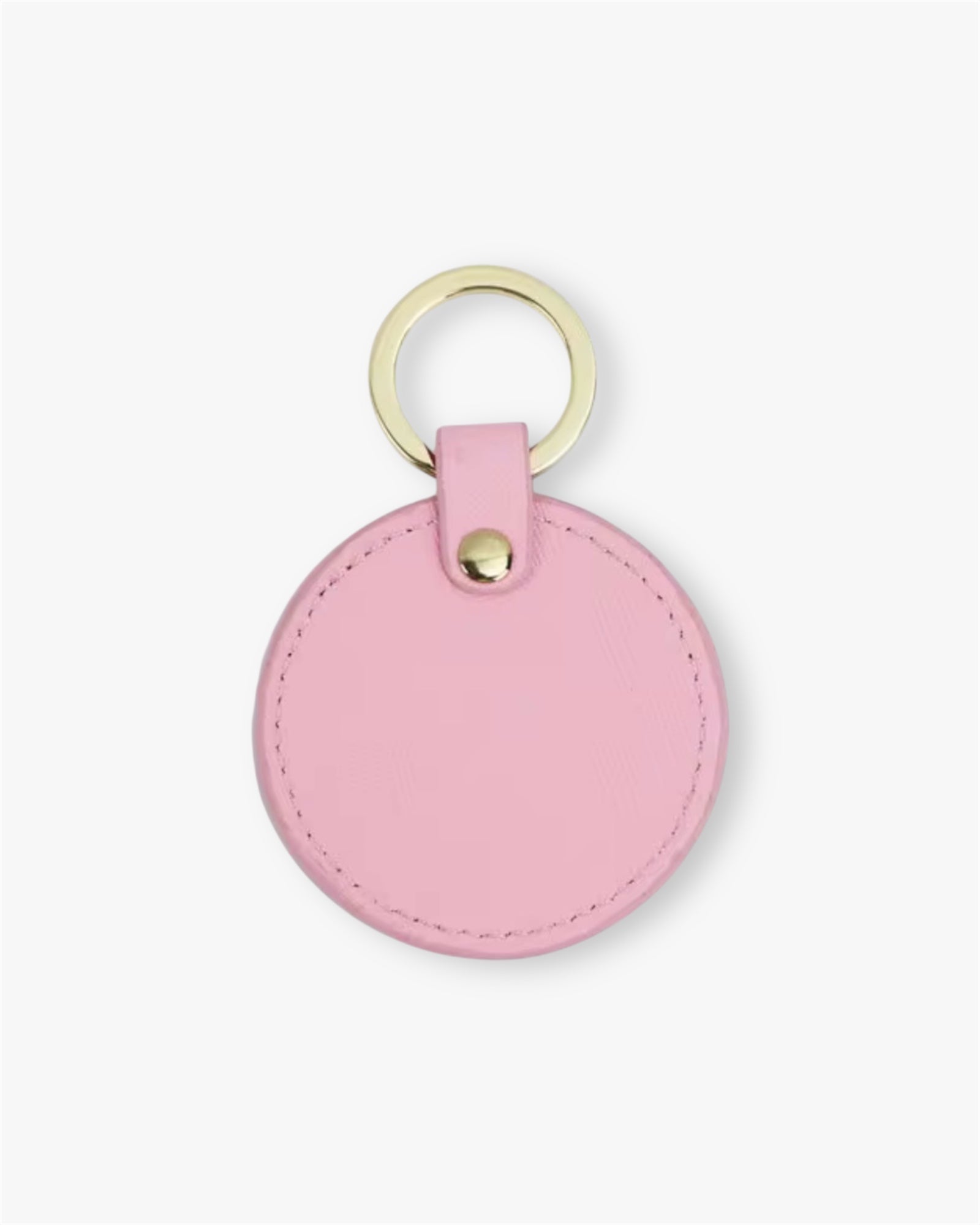 Saffiano Leather Keyring