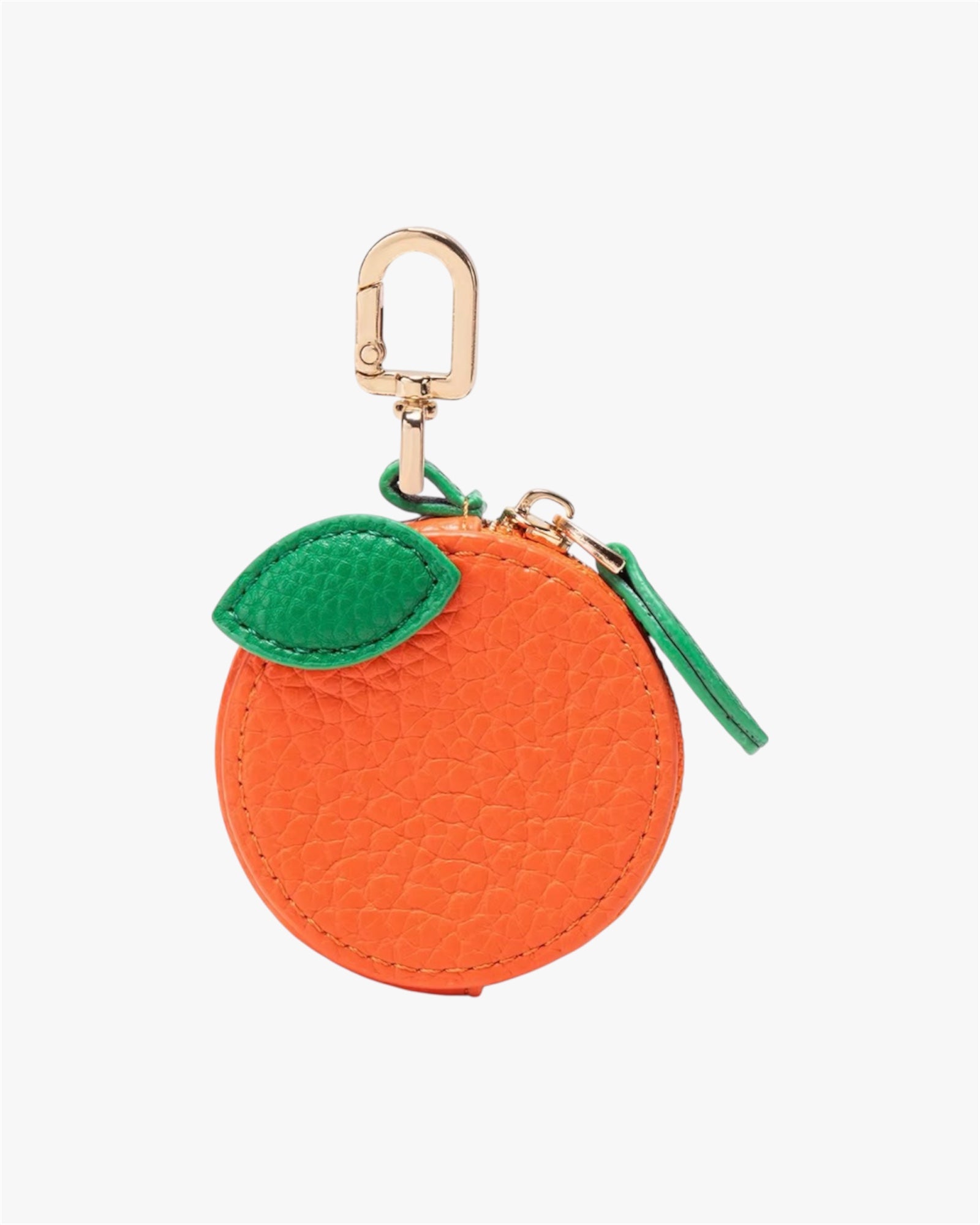 Orange Zip Pouch