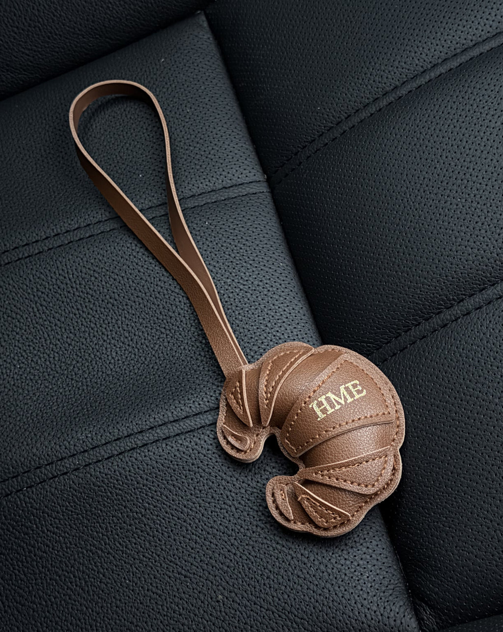 Personalised Croissant Bag Charm