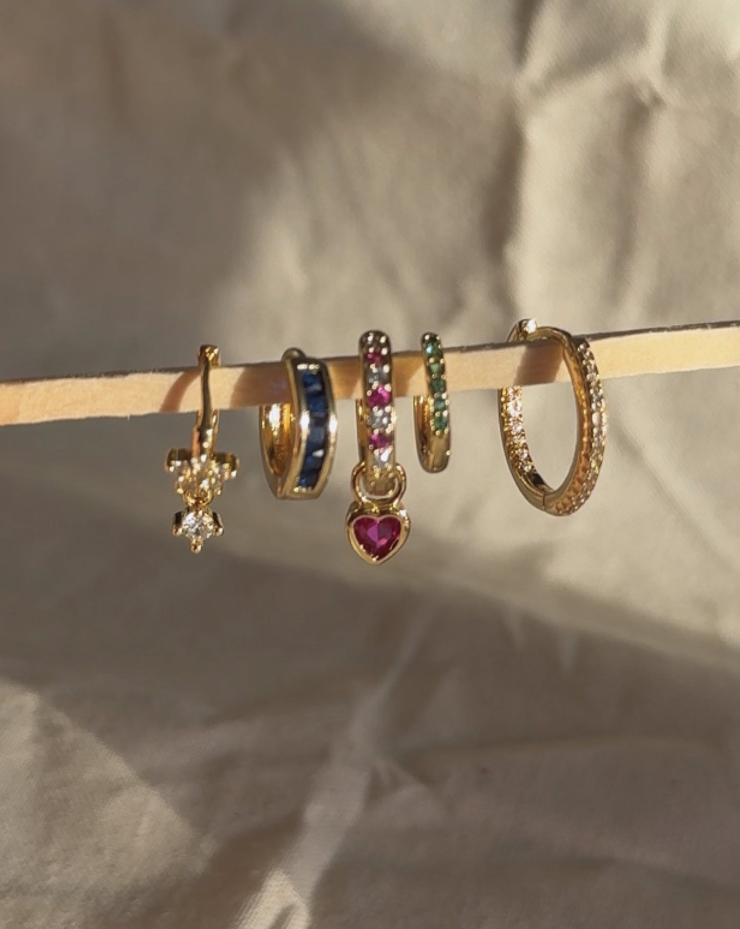 Evelyn Green Heart Hoops