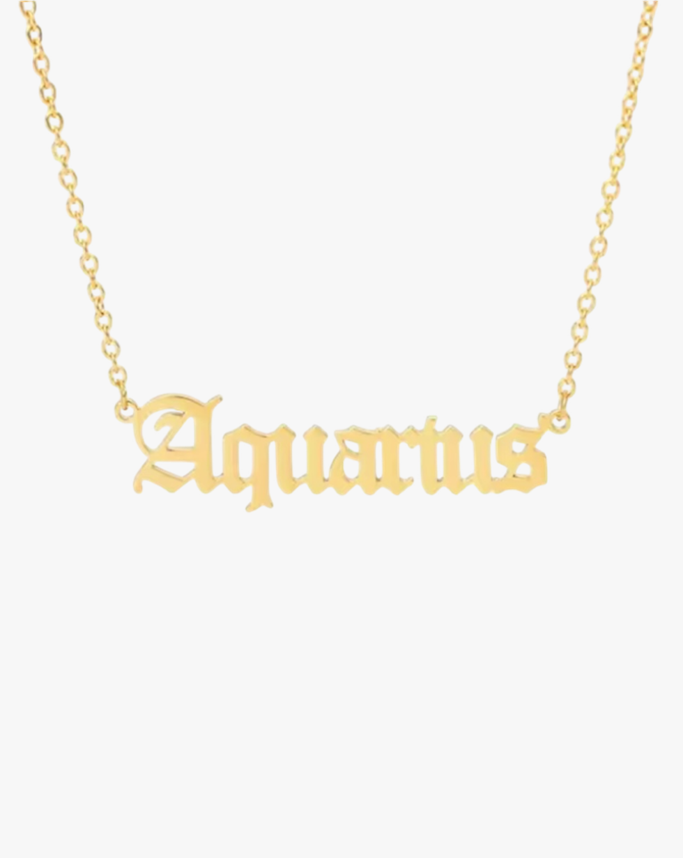 Zodiac Necklace