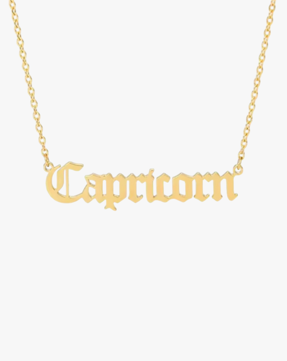 Zodiac Necklace