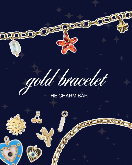 Gold Charm Bracelet