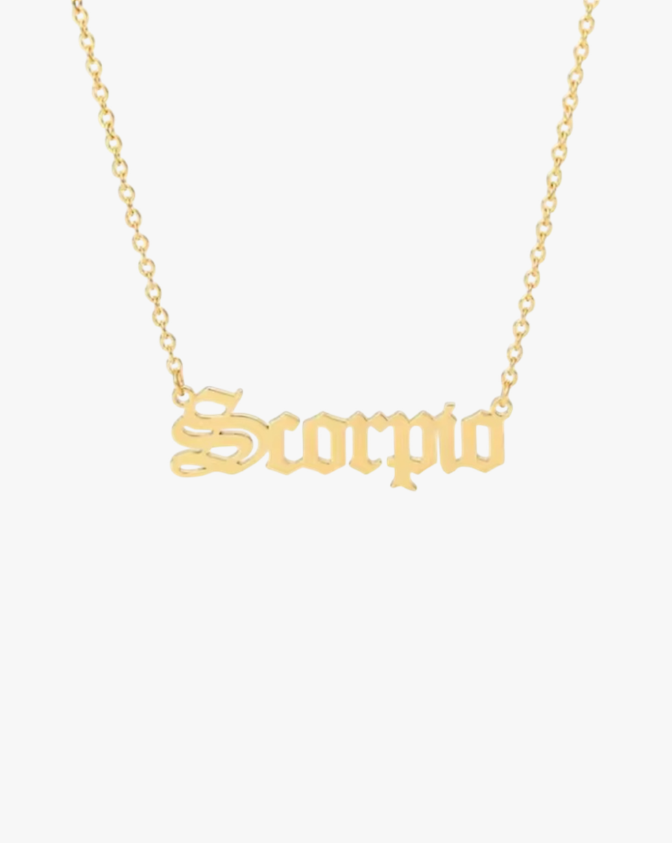 Zodiac Necklace