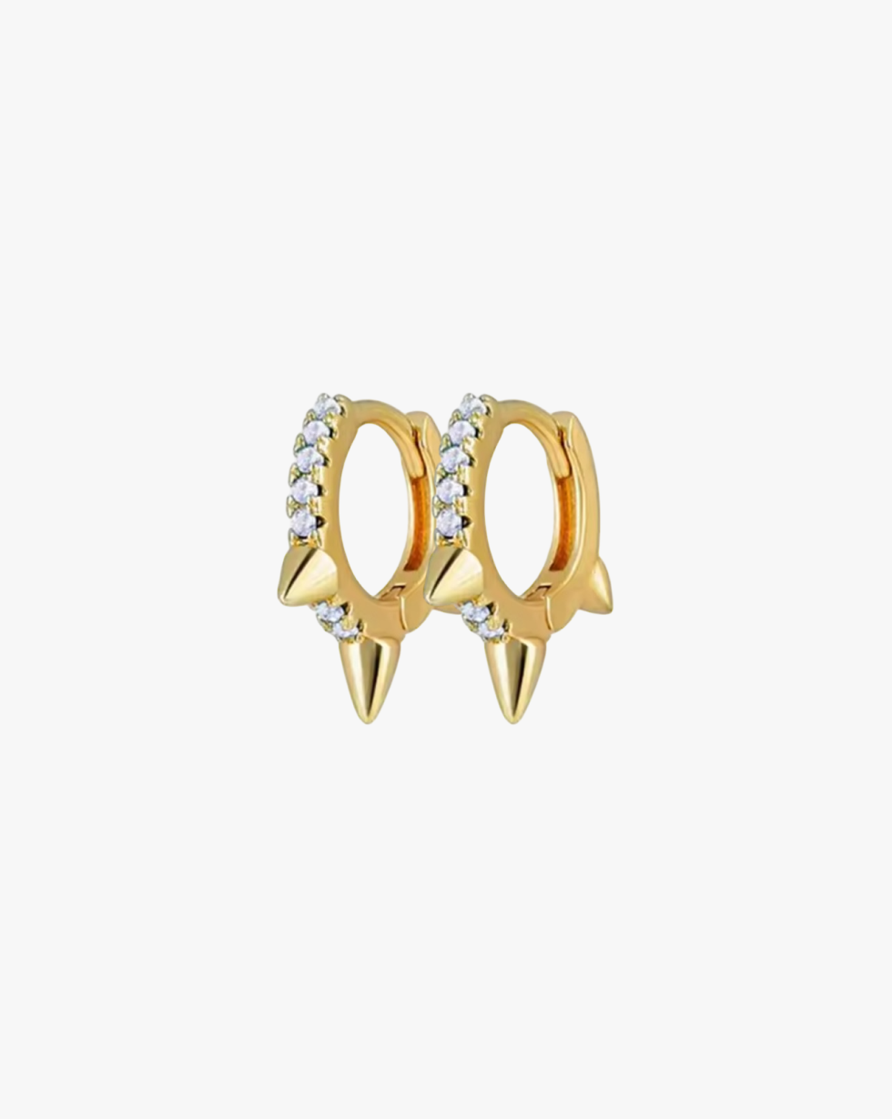 Pamela Spike Pave Hoops