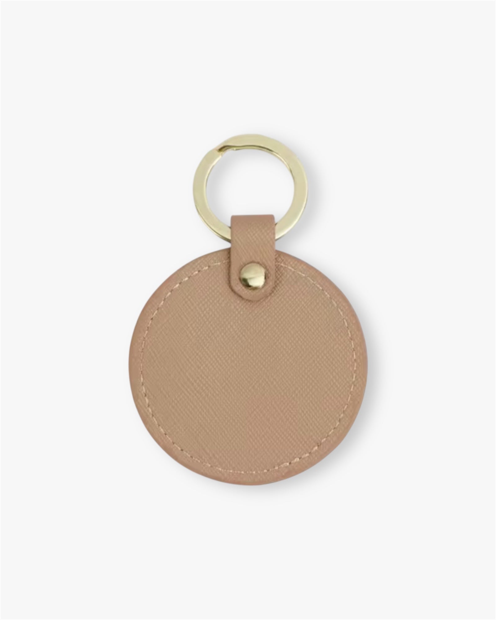 Saffiano Leather Keyring