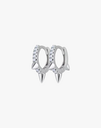 Pamela Spike Pave Hoops