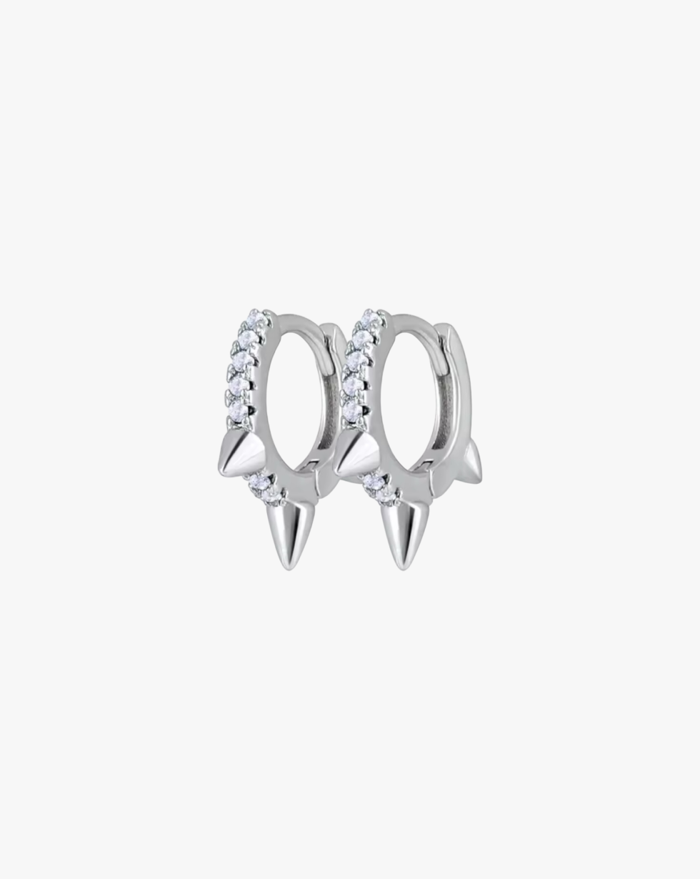 Pamela Spike Pave Hoops